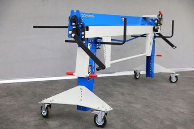 OLMET M40X2200 Abkantbank 2,2m Biegemaschine 0,8mm Stahl 1mm Alu Rollenschere