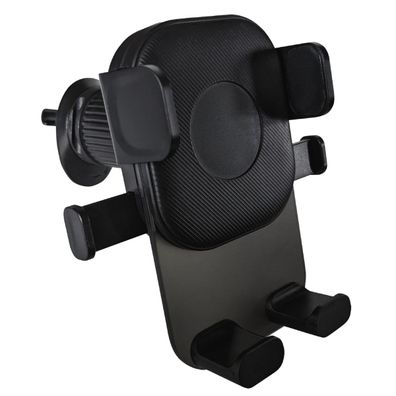 Setty US-K3 Auto-Handyhalterung Schwarz für Lüftungsgitter mit Metallhaken 360