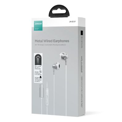 Joyroom TYPE-C Series JR-EC07 USB-C In-Ear-Kopfhörer aus Metall - Farben