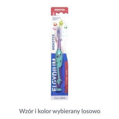 Kinderzahnhygiene-Set: Weiche Borsten, Monstersdesign, Schonende Reinigung, Ergo