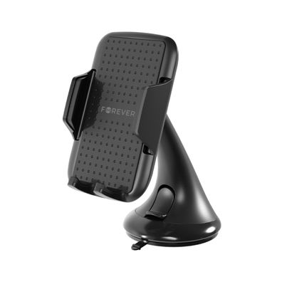 Forever Moto Line CH-100 Auto-Handyhalterung Schwarz für Windschutzscheibe mit
