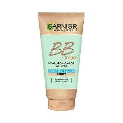 Garnier Hyaluronsäure Aloe BB Creme Leicht für Fettige und Mischhaut, 50ml