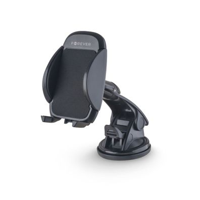 Forever CH 110 Auto Handyhalterung Schwarz für Windschutzscheibe mit starkem Saugn