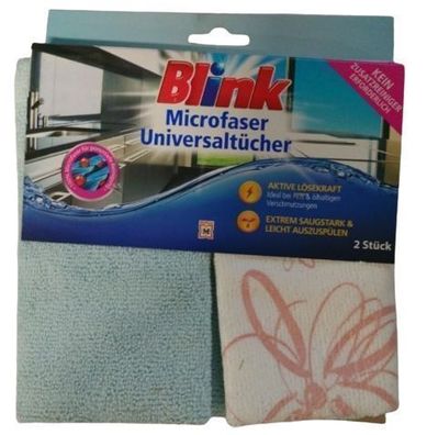 Premium Mikrofasertuecher Set - 2er Pack, 32x32 cm, Vielseitig Einsetzbar