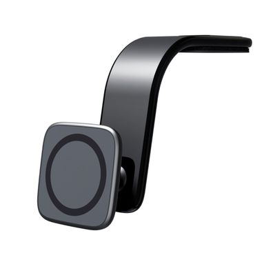 Qualo Ultimate Line magnetische Auto-Handyhalterung für Smartphones Schwarz mit