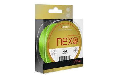 Delphin NEXO 12 fluo grün - 0,10 mm 6,8 kg 130 m - geflochtene Schnur