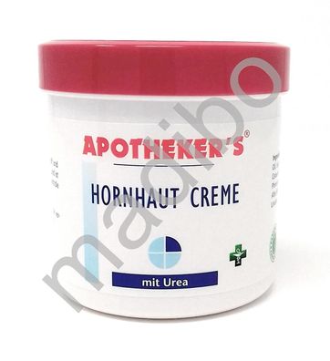 15,56 Euro pro 1 Liter Hornhaut Creme 250ml - Apotheker's