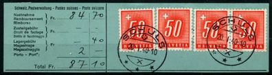 Schweiz PORTO Nr 61x gestempelt X6971CE