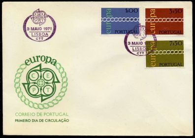 Portugal Nr 1127-1129 BRIEF FDC X92E43A