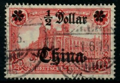 Deutsche Auslandspostämter CHINA Nr 44I AII ZEN X6B5816