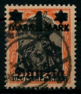 DANZIG 1920 Nr 41I zentrisch gestempelt gepr. X6E63B6