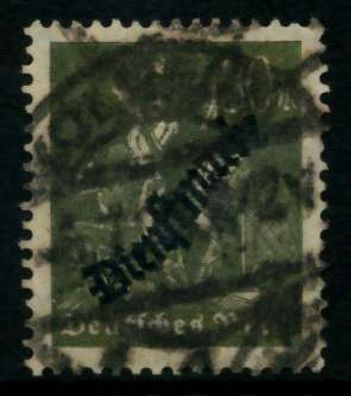 D-REICH DIENST Nr 76 gestempelt gepr. X6F2182