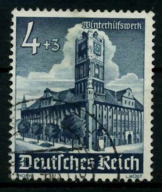 3. REICH 1940 Nr 752 gestempelt X6F49CA