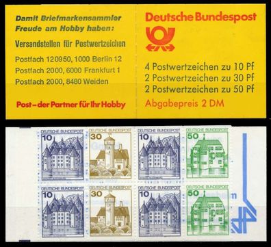 BRD Markenheftchen Nr MH 22 IwoZ postfrisch X746BA6
