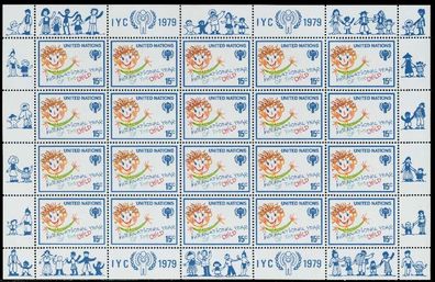 UNO NEW YORK Nr 334-335 postfrisch Kleinbg X7BF9F6