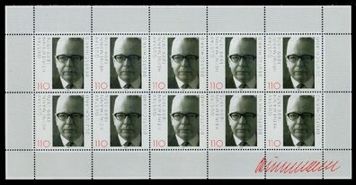 BRD BUND BLOCK Kleinbogen 1999 Nr 2067 postfrisch KLEIN X7C8CAA