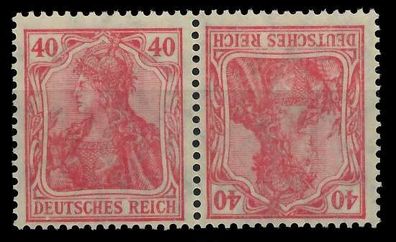 D-REICH Zusammendruck Nr K3b postfrisch WAAGR PAAR gepr X7D13BE