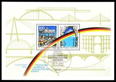BRD BUND BLOCK Kleinbogen 1990 1994 Block 22-ES S53D1AE