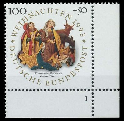 BRD 1993 Nr 1708 postfrisch Formnummer 2 X7E2072