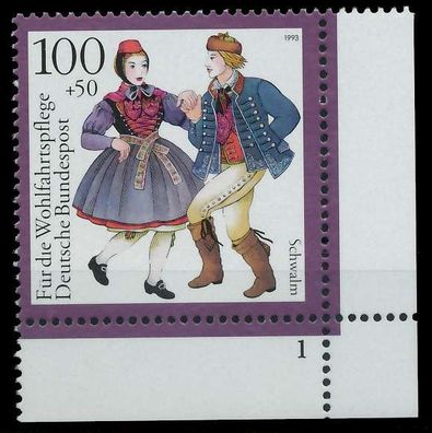 BRD 1993 Nr 1698 postfrisch Formnummer 1 X7E20A6