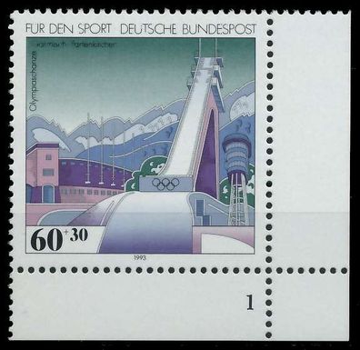 BRD 1993 Nr 1650 postfrisch Formnummer 1 X7E212E
