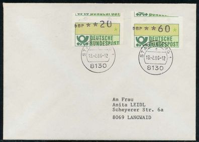 BRD ATM1-020 BRIEF MIF Starnberger Springer X7E43A6