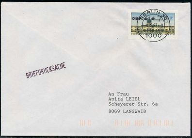 BERLIN ATM 1-070 Briefdrucksache EF FDC X7E46D6