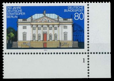 BRD 1992 Nr 1625 postfrisch Formnummer 1 X7E47F2