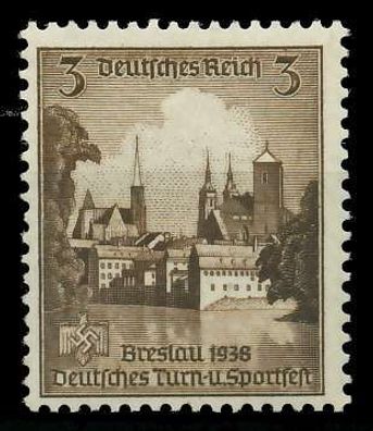 Deutsches REICH 1938 Nr 665 postfrisch X87C31A