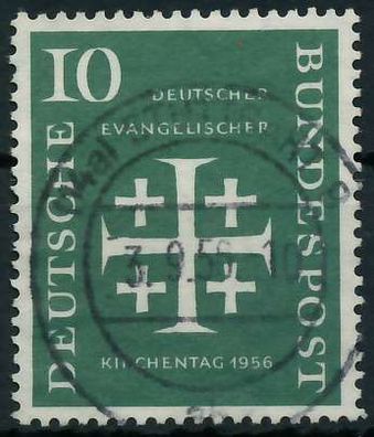 BRD BUND 1956 Nr 235 gestempelt X302686