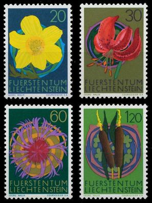 Liechtenstein 1972 Nr 560-563 postfrisch SB0D972