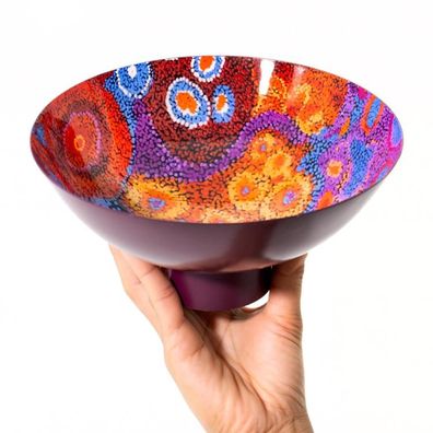 Better World Arts Aboriginal Bowl 'Seven Sisters Red' 20,5x10 cm 1 St