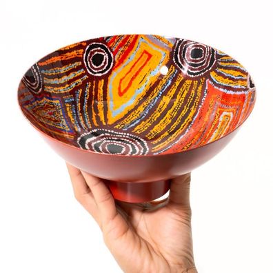 Better World Arts Aboriginal Bowl 'Women's Dreaming' 20,5x10 cm 1 St