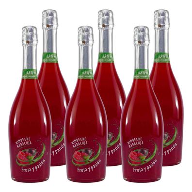 Fruta y Pasión Himbeer-Maracuja Cocktail (6 x 0,75L)