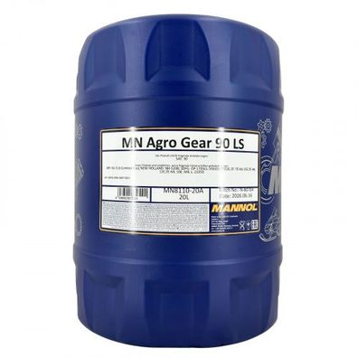 Mannol Agro Gear 90 LS 20 Liter