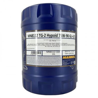 Mannol TG-2 Hypoid 75W-90 GL-4/5 10 Liter