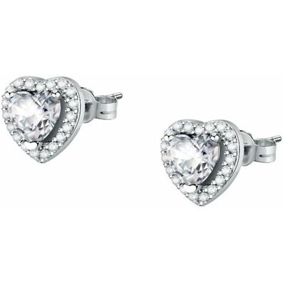 Silver earrings Heart Tesori SAVB07