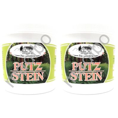 13,45 Euro pro 1kg 2 x Biowunder Putzstein vom Pullach Hof - Inhalt: 1.000 Gramm