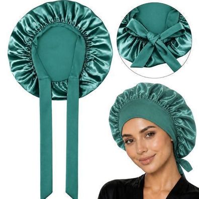 Satin-Schlafhaube Haarturban - Nachtschutz für Haare gegen Frizz