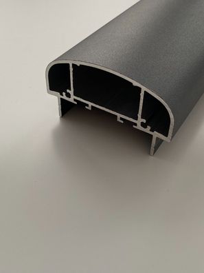 Handlauf Aluminium Anthrazit & Weiß Geländer Balkon Treppe Terrasse 60mm Pfosten