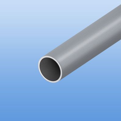 Rundrohr Alu Aluminium Ø 20 - 120mm Alu-Rohr Profil Rohr pressblank (AlMgSi0,5)
