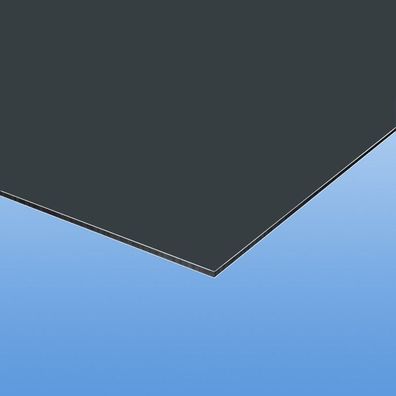 Aluverbundplatte, Alupanel Anthrazit RAL7016 (glanz-matt) Zuschnitte 3mm