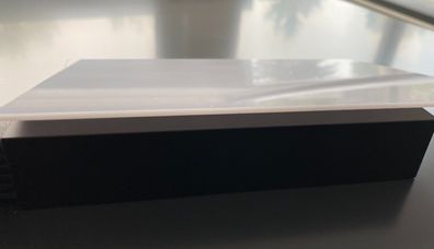 PETG Scheibe 2,2mm opal milch OHNE UV Platte Glas Verglasung Bilderrahmen