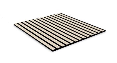 JANGAL Modular Wall Akustikpaneel 520 x 520 x 10 mm Eiche Hell 3D Paneel - Letea