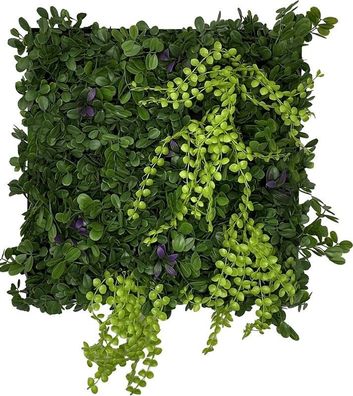 JANGAL Modular Wall Pflanzenwand 520 x 520 mm Design Flora Cascade Mixed Flora