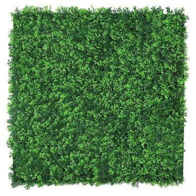 JANGAL Modular Wall Pflanzenwand 520 x 520 mm Design Flora Mixed Green Grass