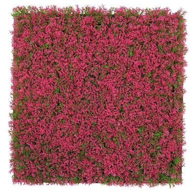 JANGAL Modular Wall Pflanzenwand 520 x 520 mm Design Flora Pink Grass