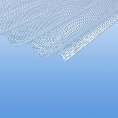 Wellplatten Sinus 76/18 WABE 2,8mm farblos klar Acrylglas Lichtplatten 27,80€/m²