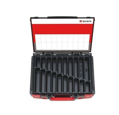 Würth System-Koffer-Sortiment ORSY 4.4.1 Einlage 20-Fächer stapelbar 5581120103