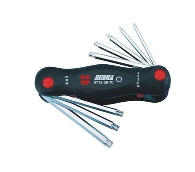 Winkelschraubendreher-Klappsatz TX 8-tlg Würth Zebra 07153670